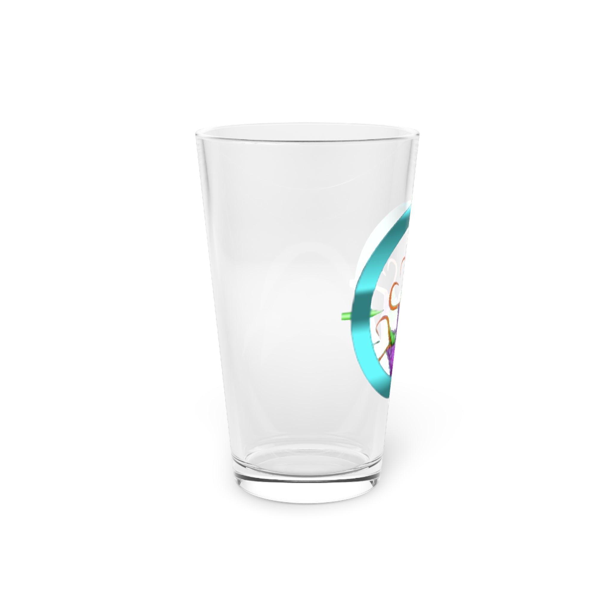 pH Cross-hair #2 Pint Glass, 16oz