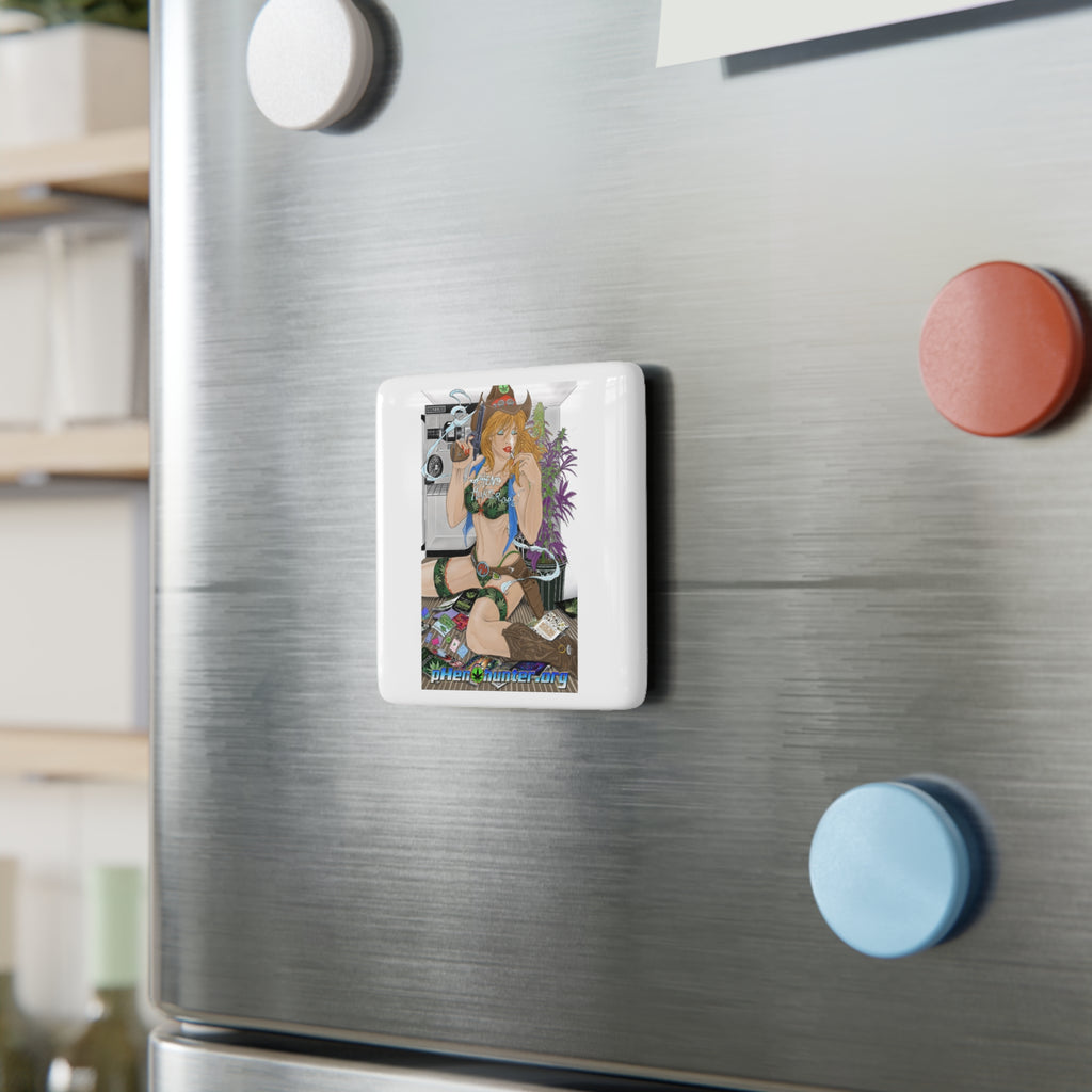 pH "2022 Art Contest Winner" Porcelain Magnet, Square