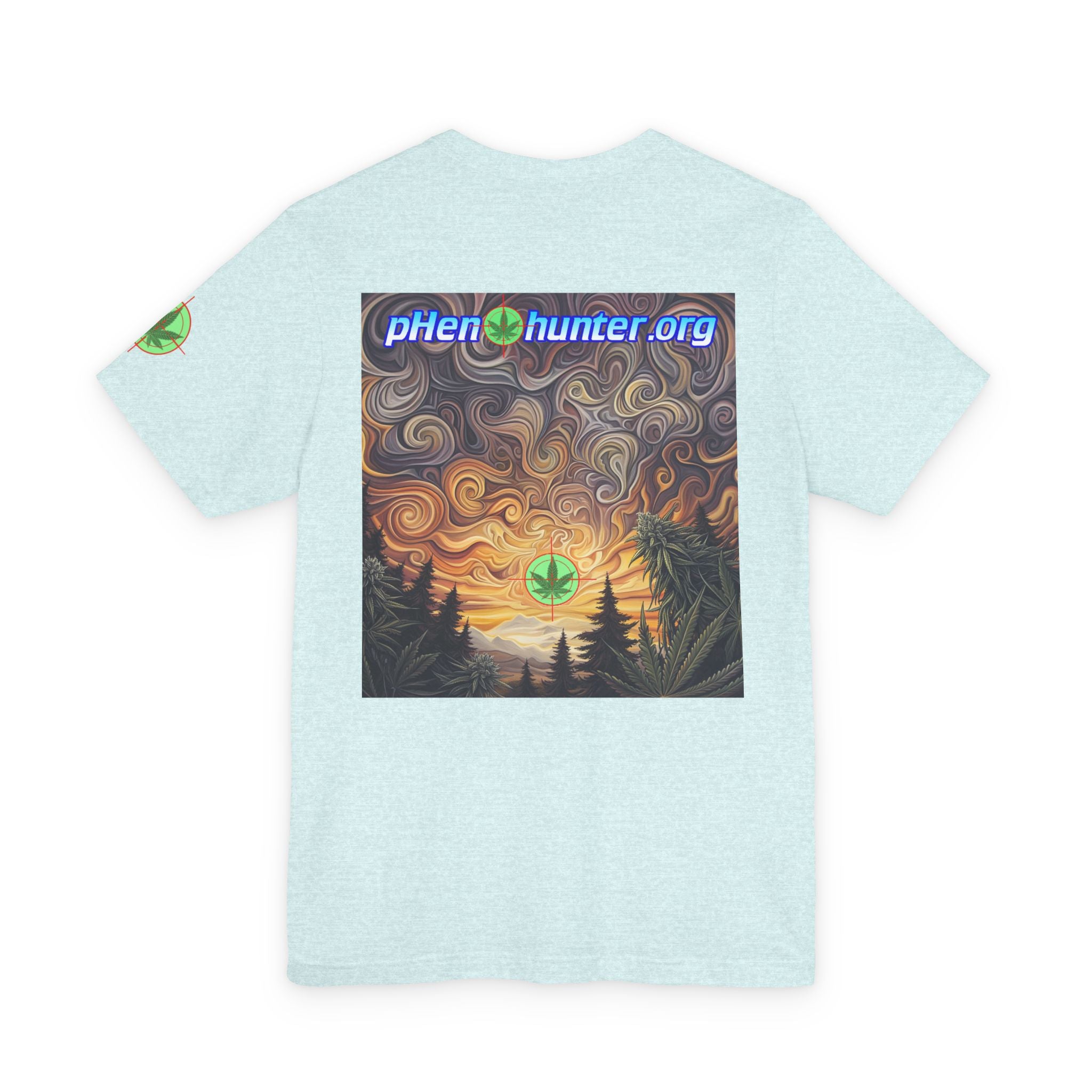 phenoHunter.org Logo T-Shirt — Sunset Graphic Tee