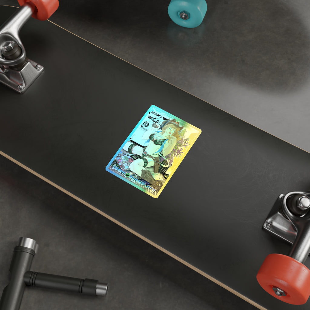 pH Art Holographic Die-cut Stickers "2022 Art Contest Winner"