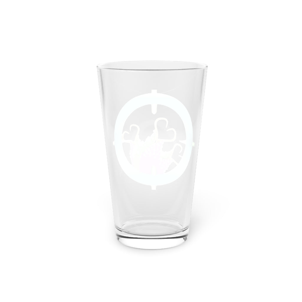 pH Cross-hair #2 Pint Glass, 16oz