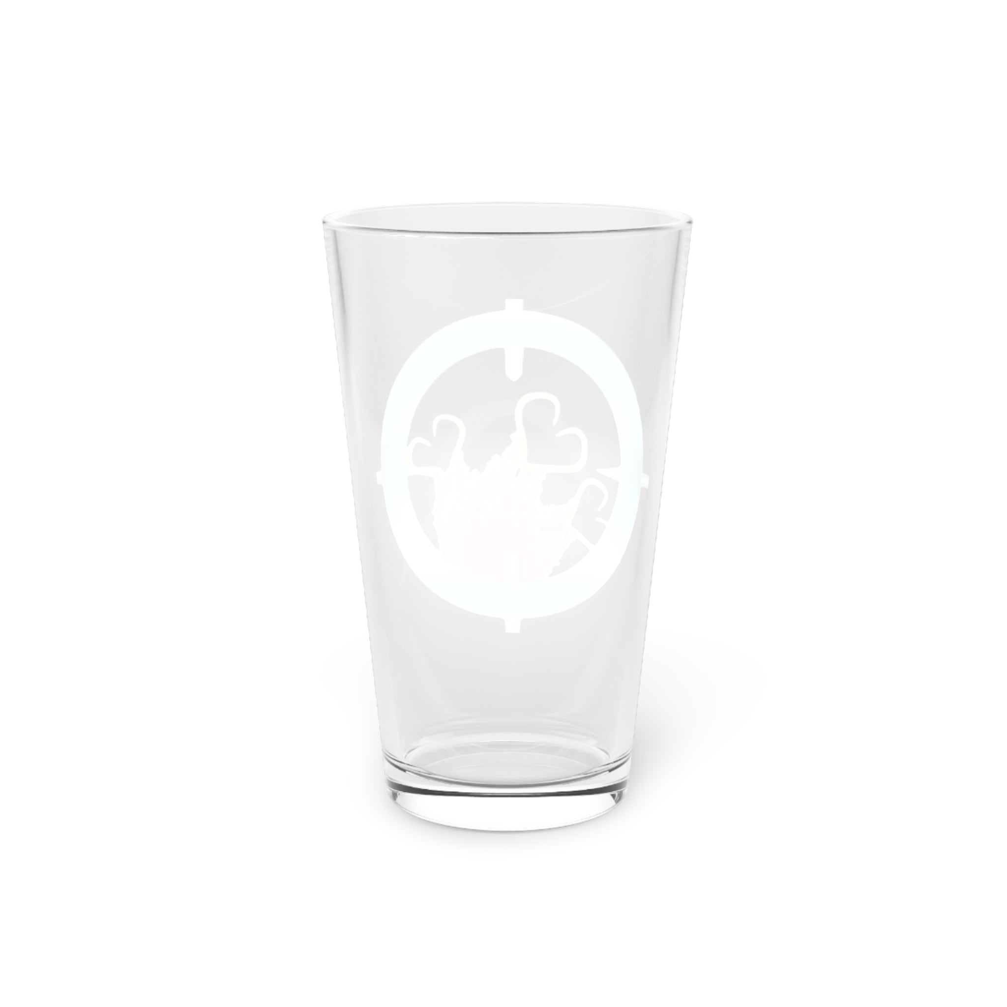 pH Cross-hair #2 Pint Glass, 16oz