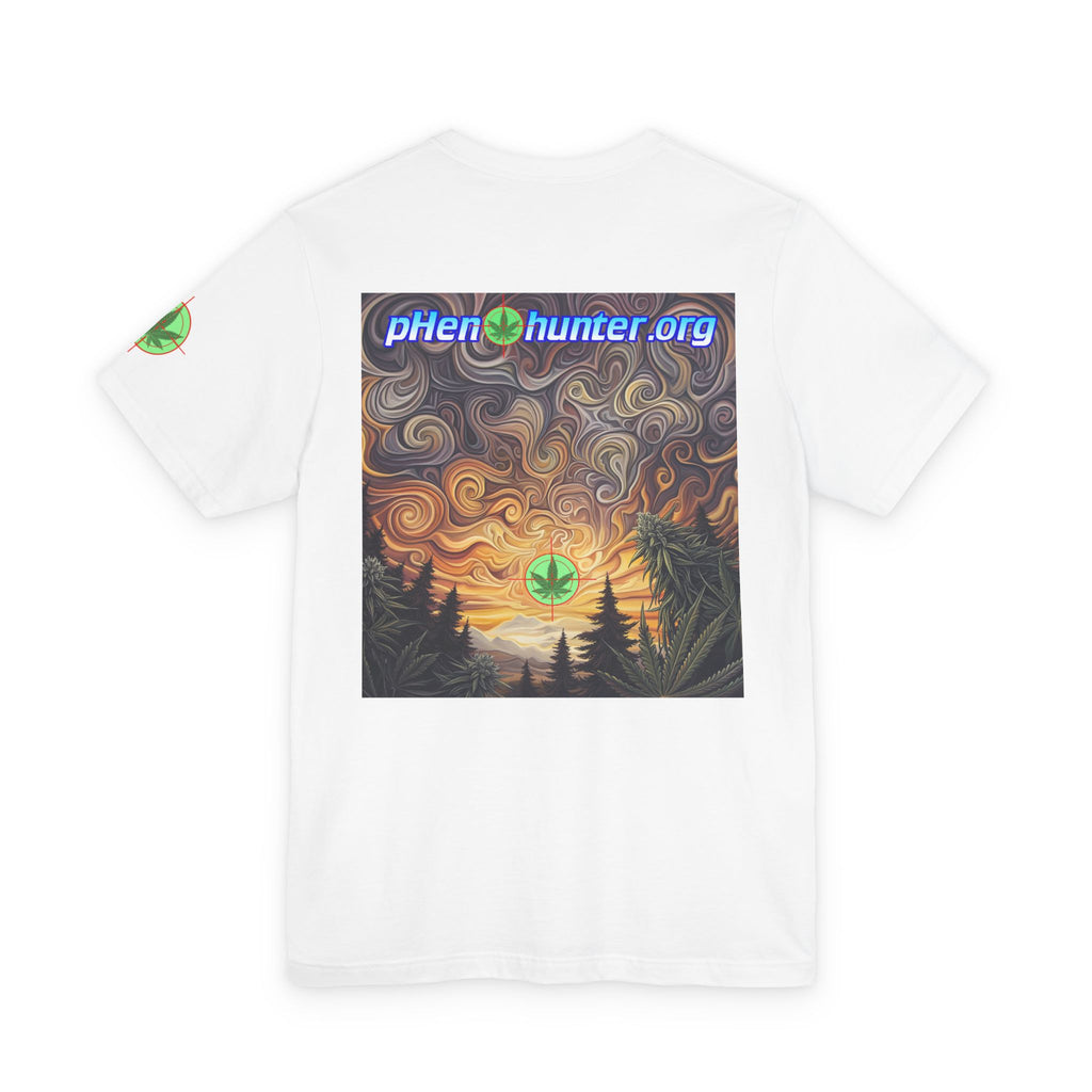 phenoHunter.org Logo T-Shirt — Sunset Graphic Tee