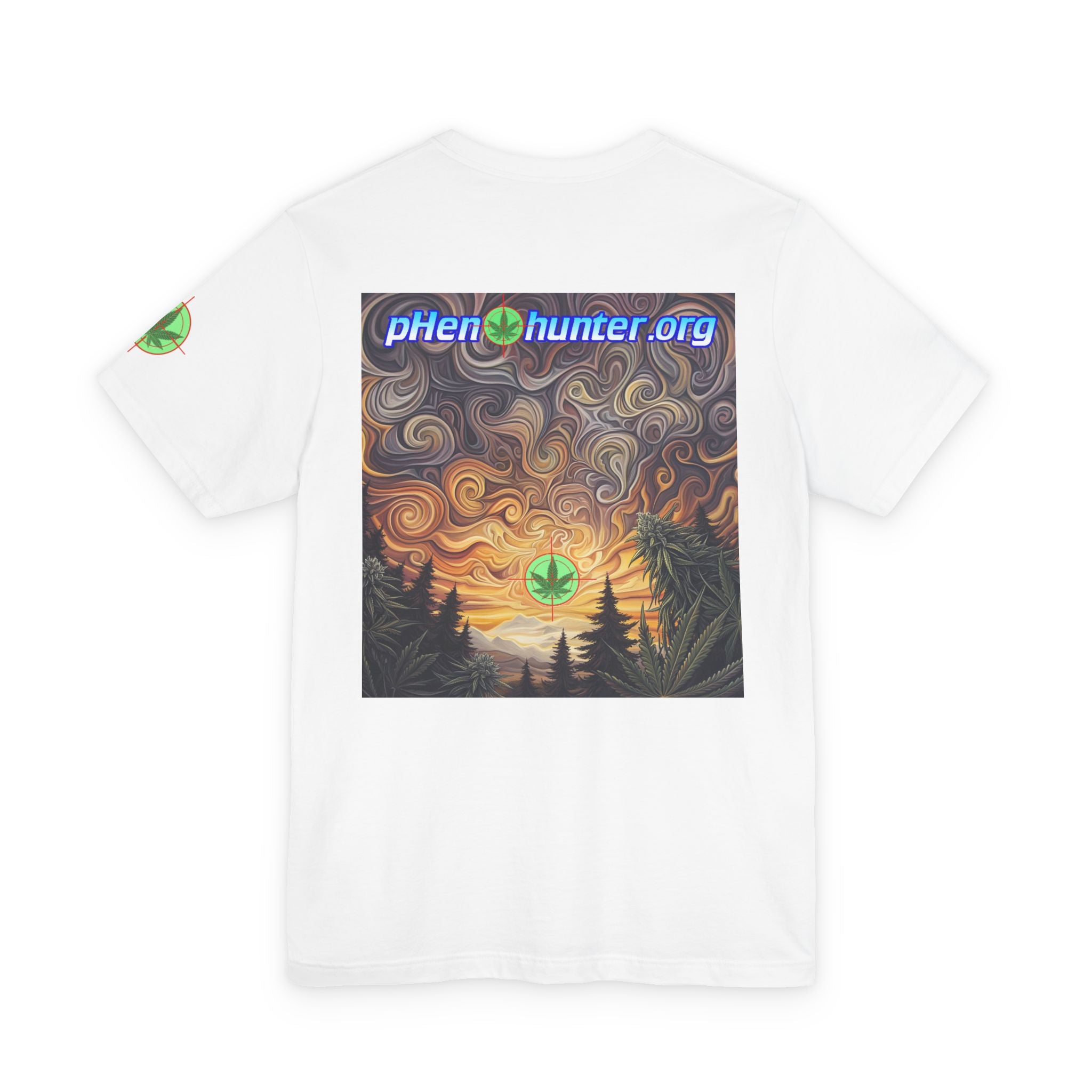 phenoHunter.org Logo T-Shirt — Sunset Graphic Tee