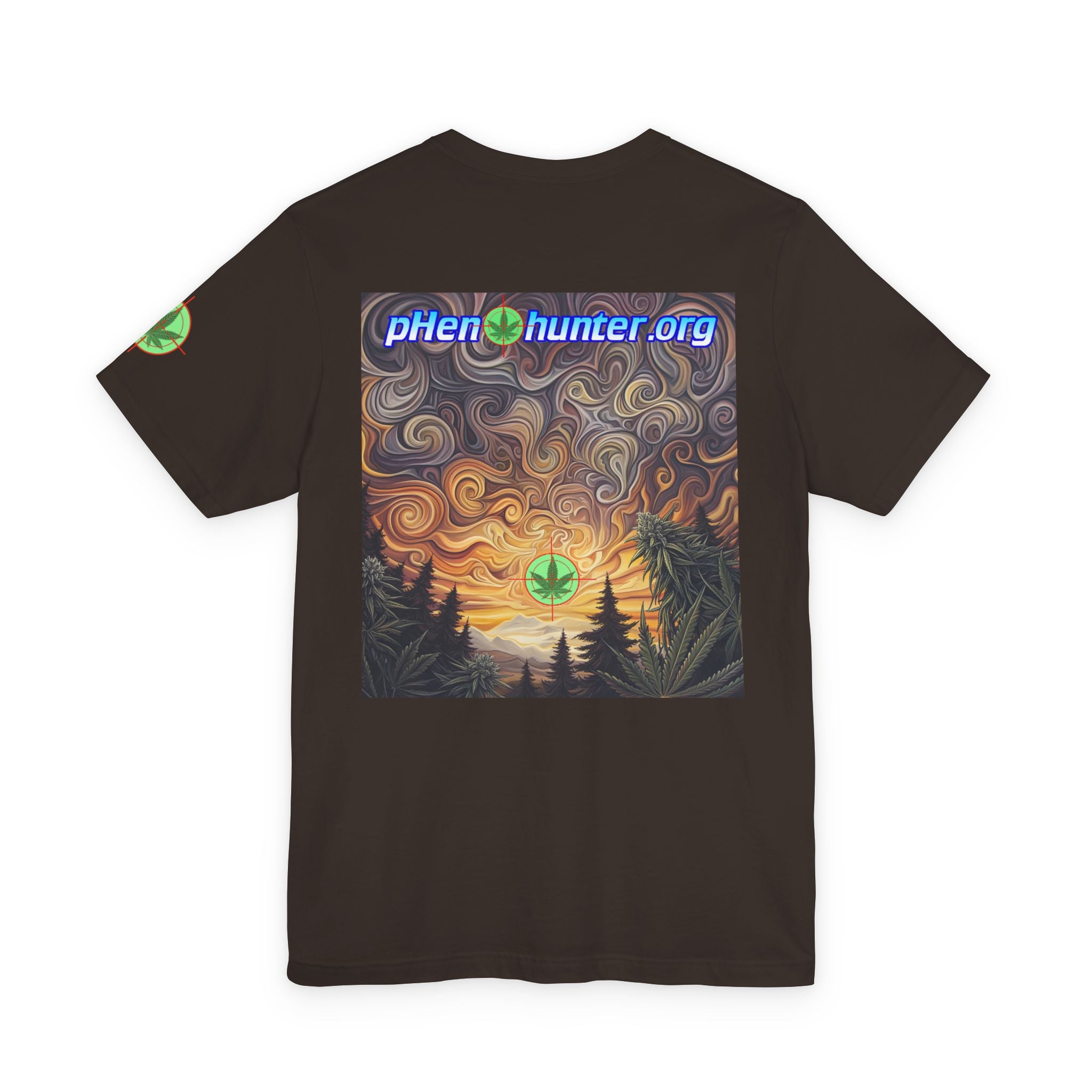 phenoHunter.org Logo T-Shirt — Sunset Graphic Tee