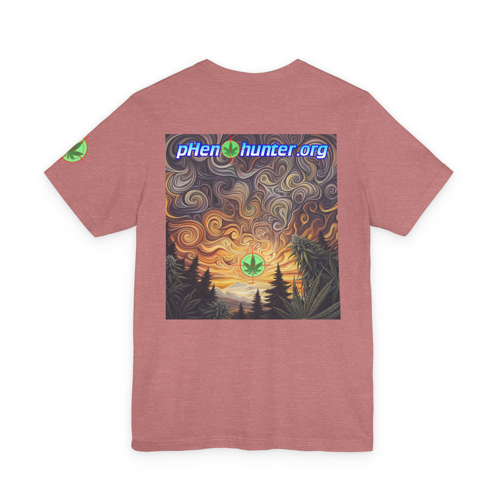 phenoHunter.org Logo T-Shirt — Sunset Graphic Tee