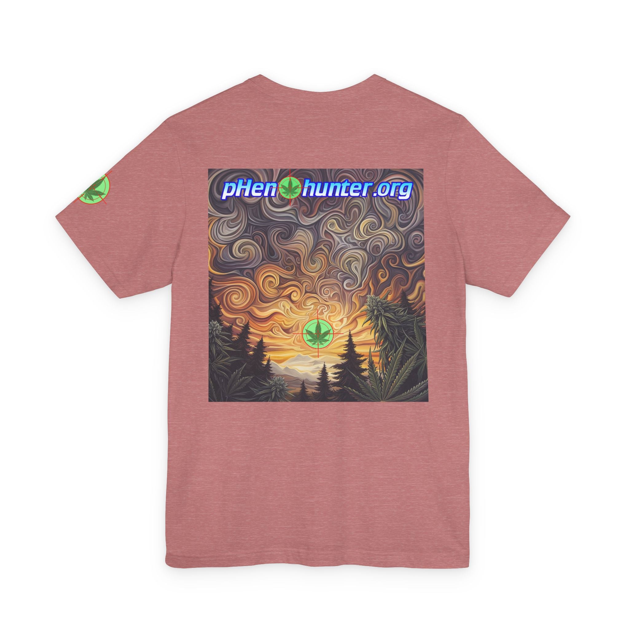 phenoHunter.org Logo T-Shirt — Sunset Graphic Tee