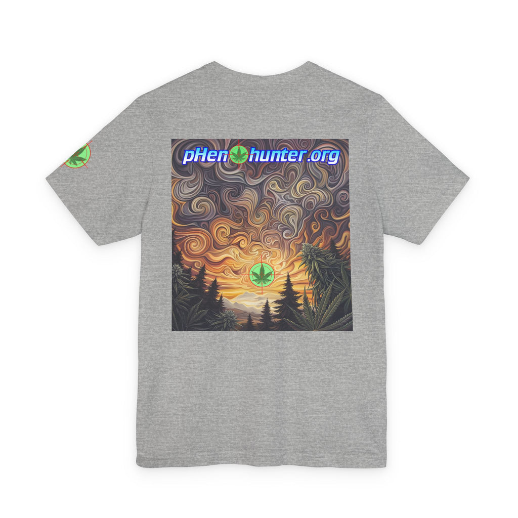 phenoHunter.org Logo T-Shirt — Sunset Graphic Tee