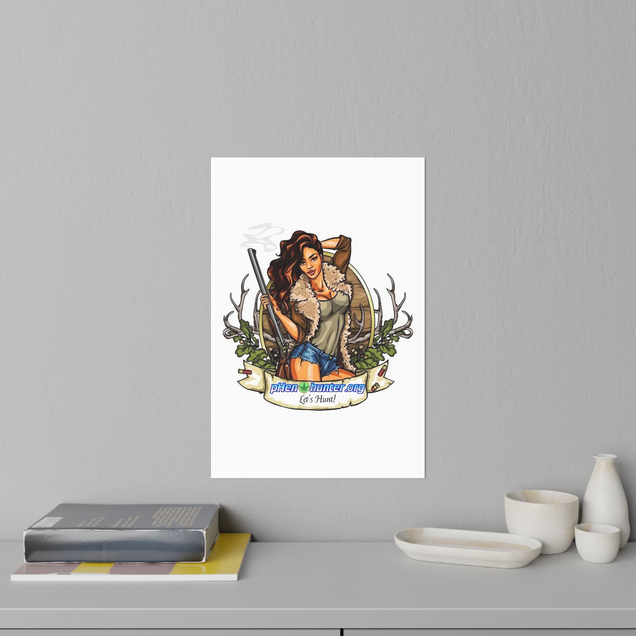 pH "Let's Hunt!" Wall Decals