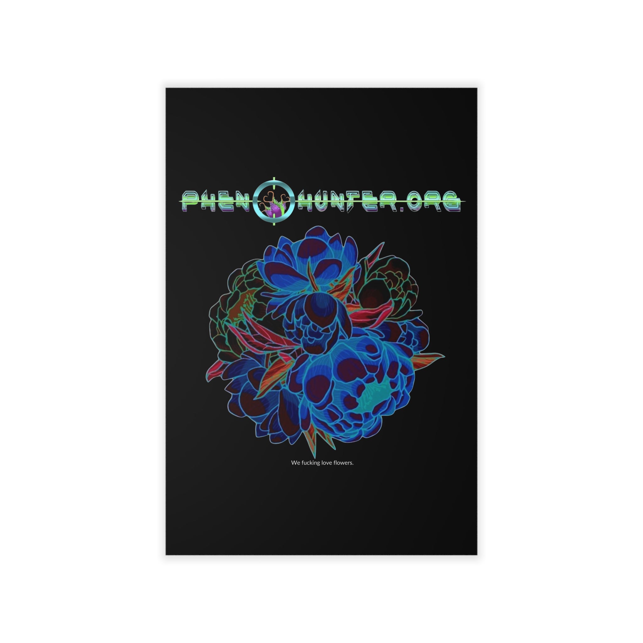 pH "We love flowers" Wall Decals