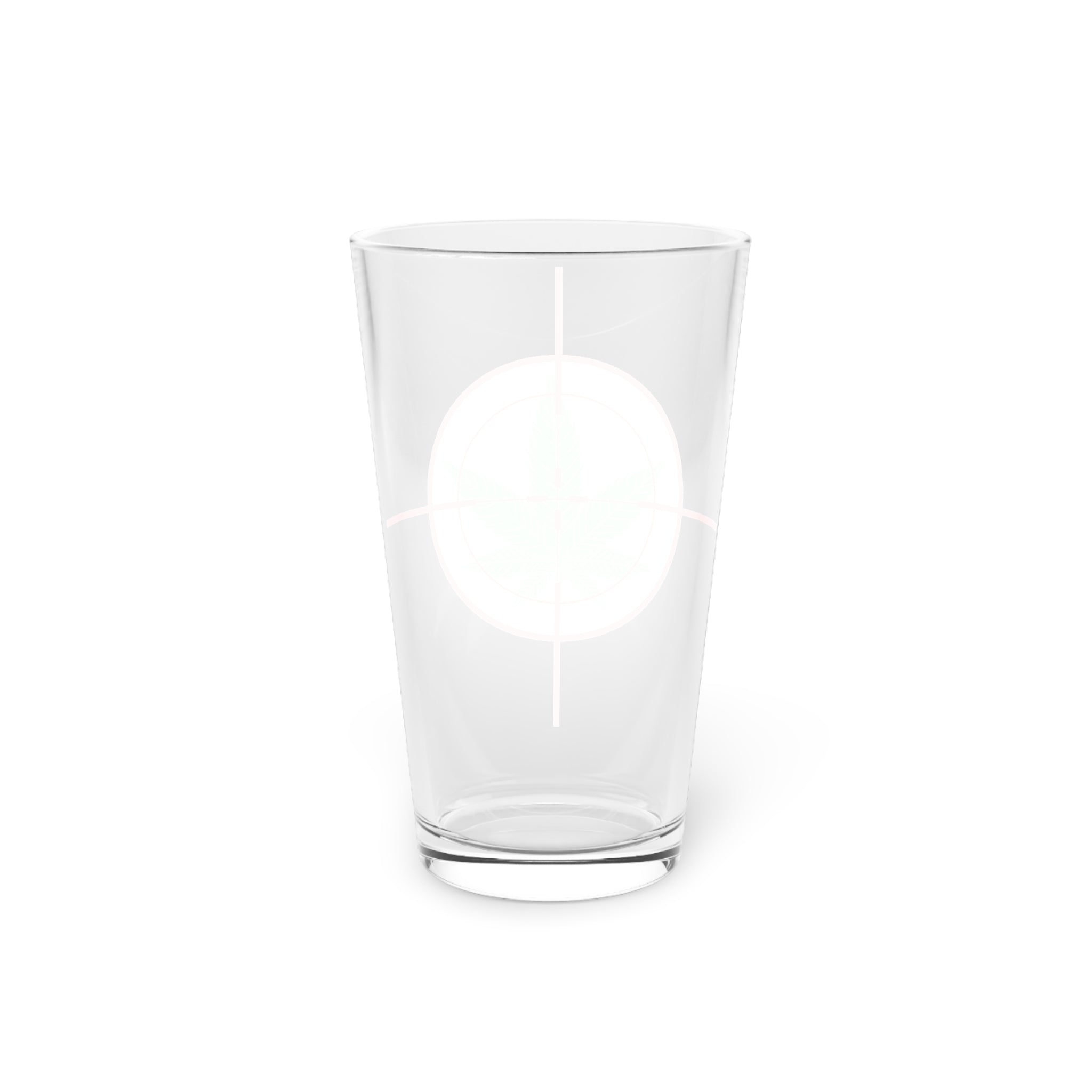 pH Cross-hairs Pint Glass, 16oz
