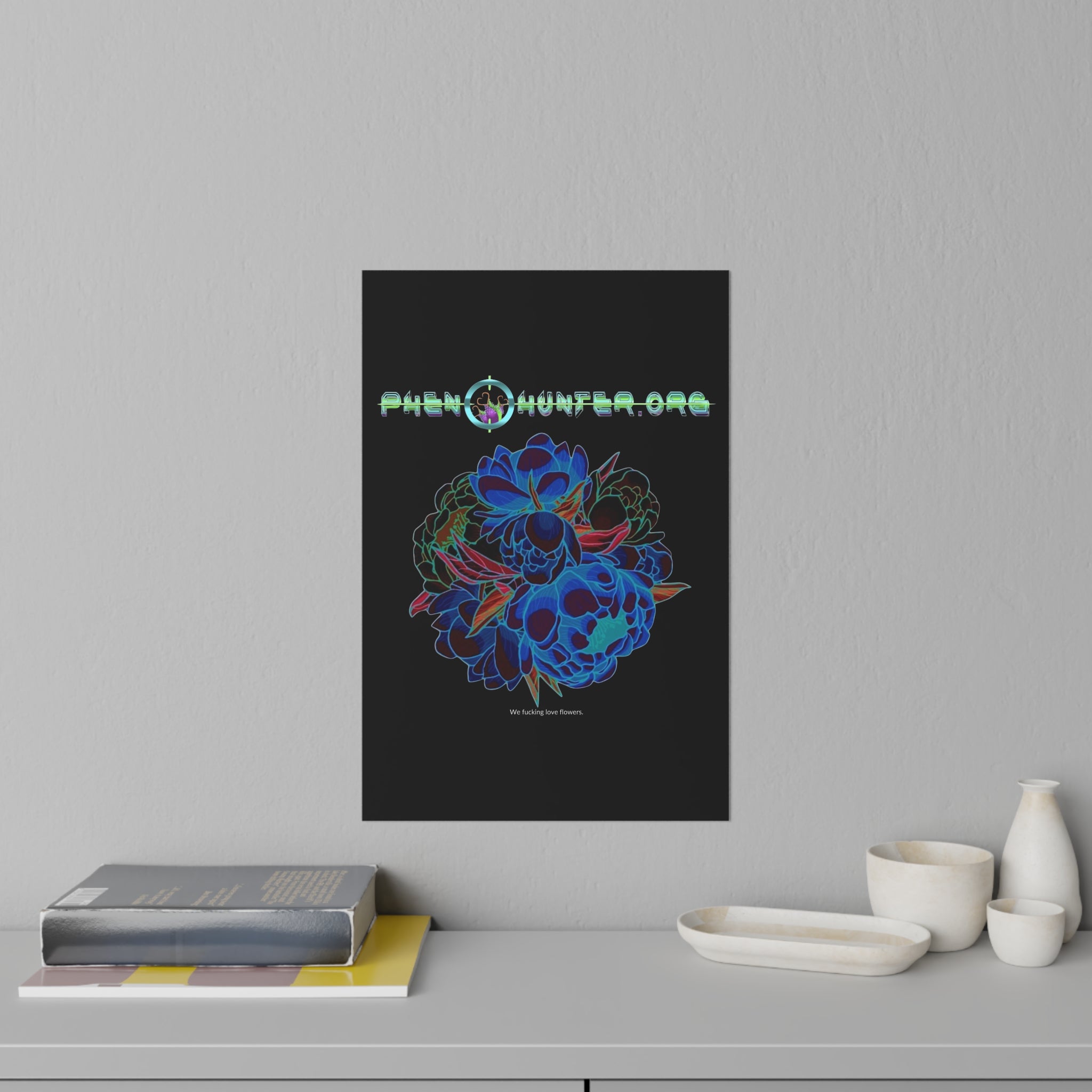 pH "We love flowers" Wall Decals