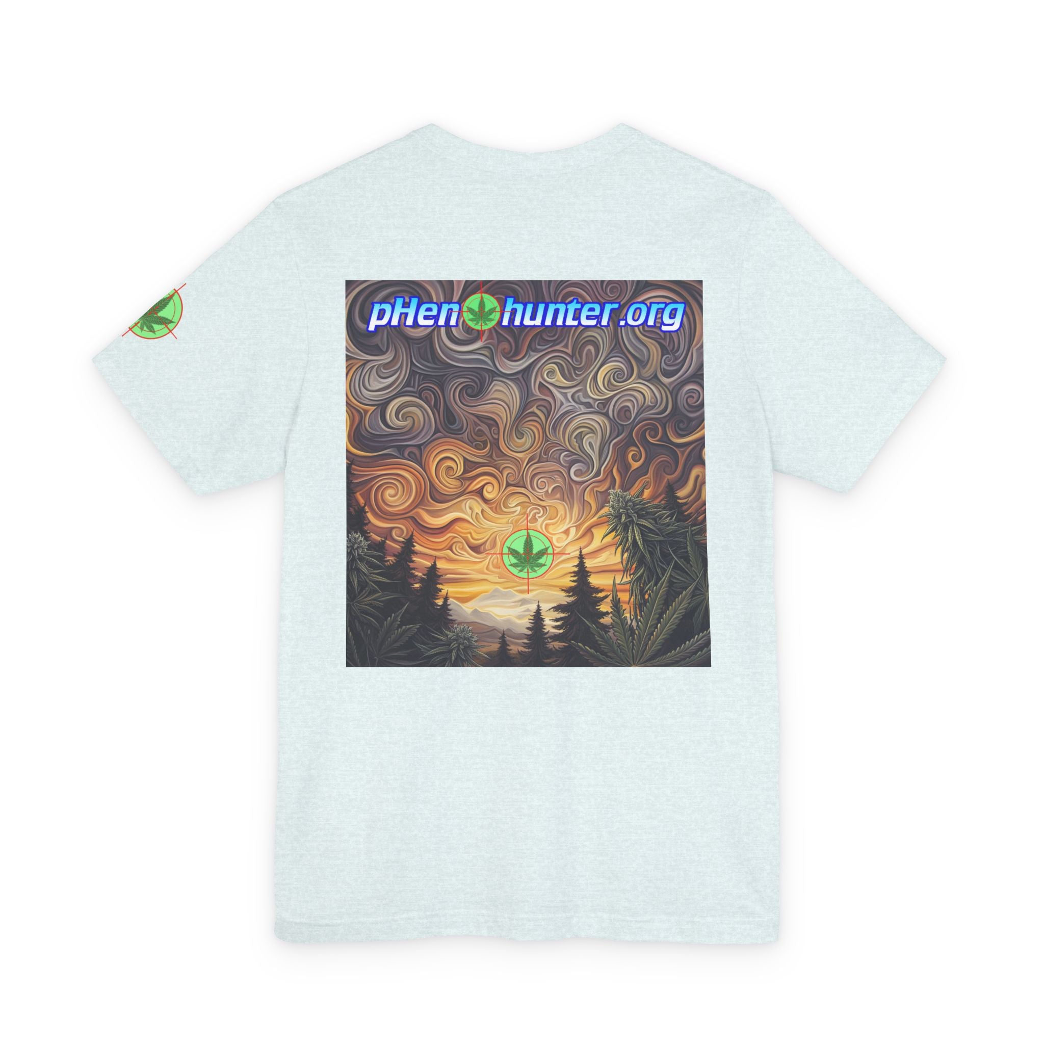 phenoHunter.org Logo T-Shirt — Sunset Graphic Tee