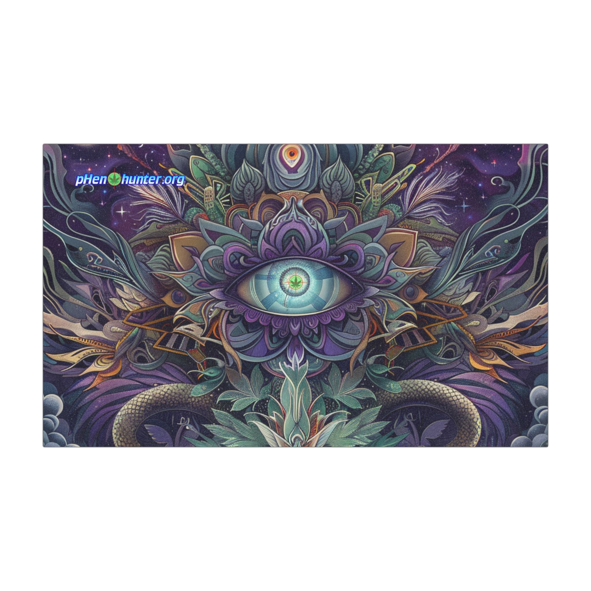 pH Mystic Third Eye Mandala Car Magnet