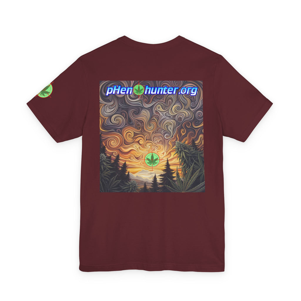 phenoHunter.org Logo T-Shirt — Sunset Graphic Tee