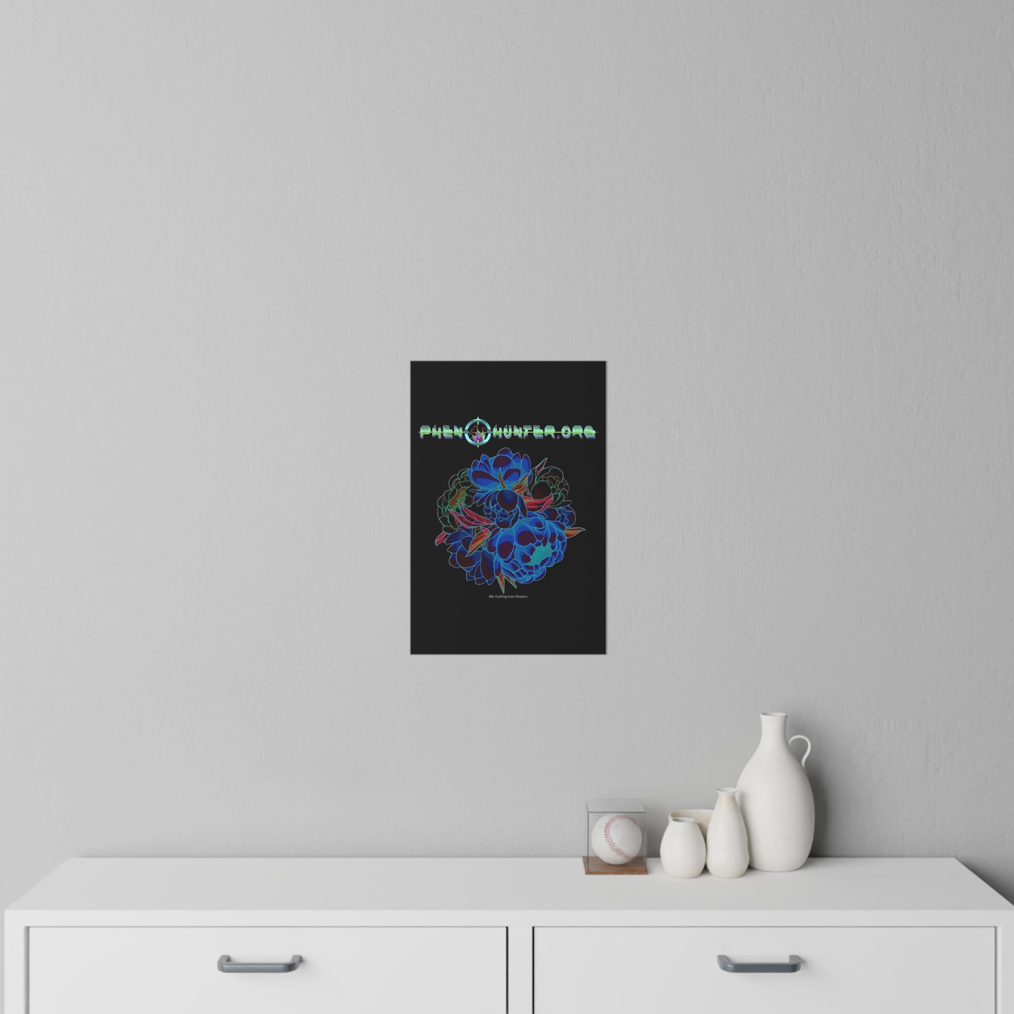 pH "We love flowers" Wall Decals