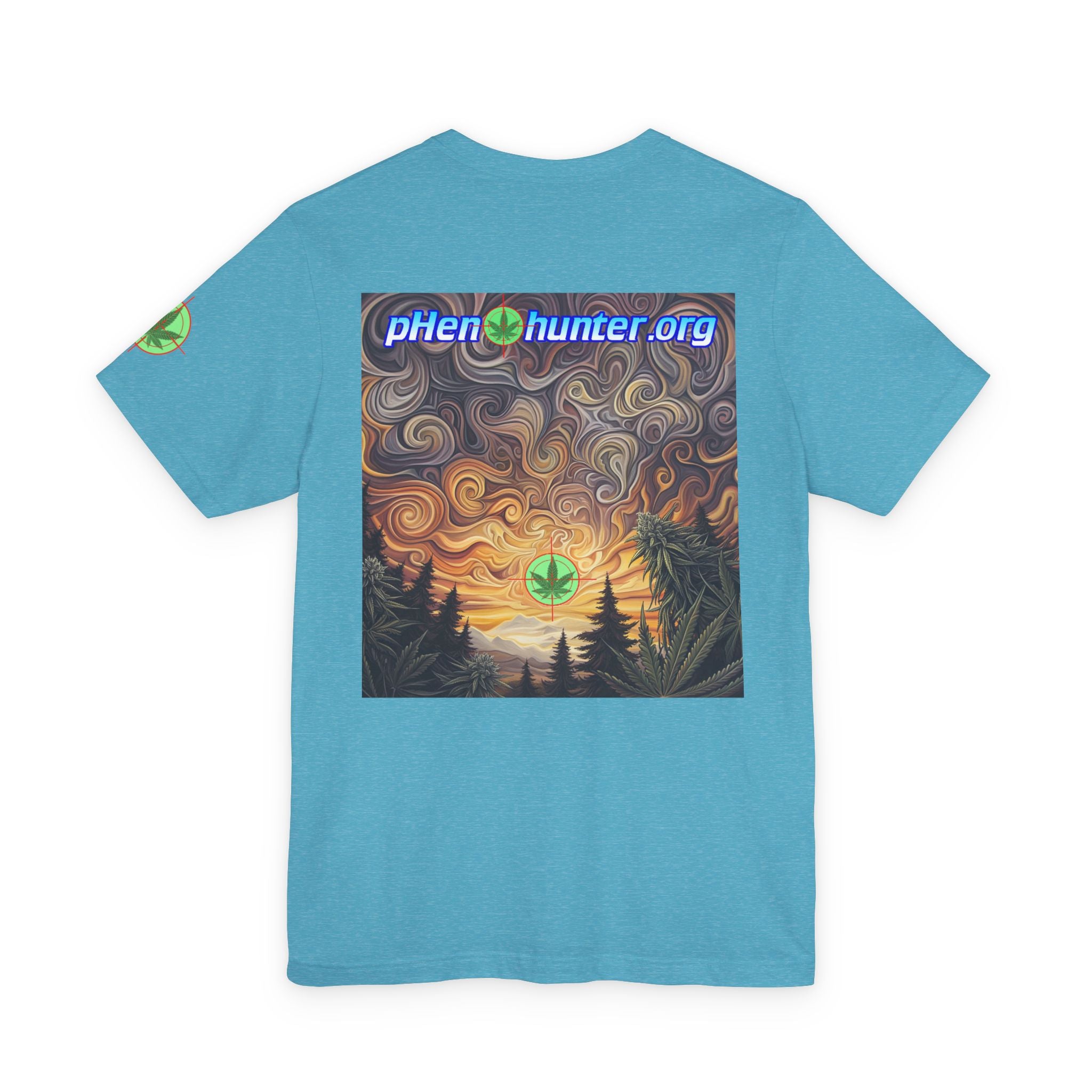 phenoHunter.org Logo T-Shirt — Sunset Graphic Tee