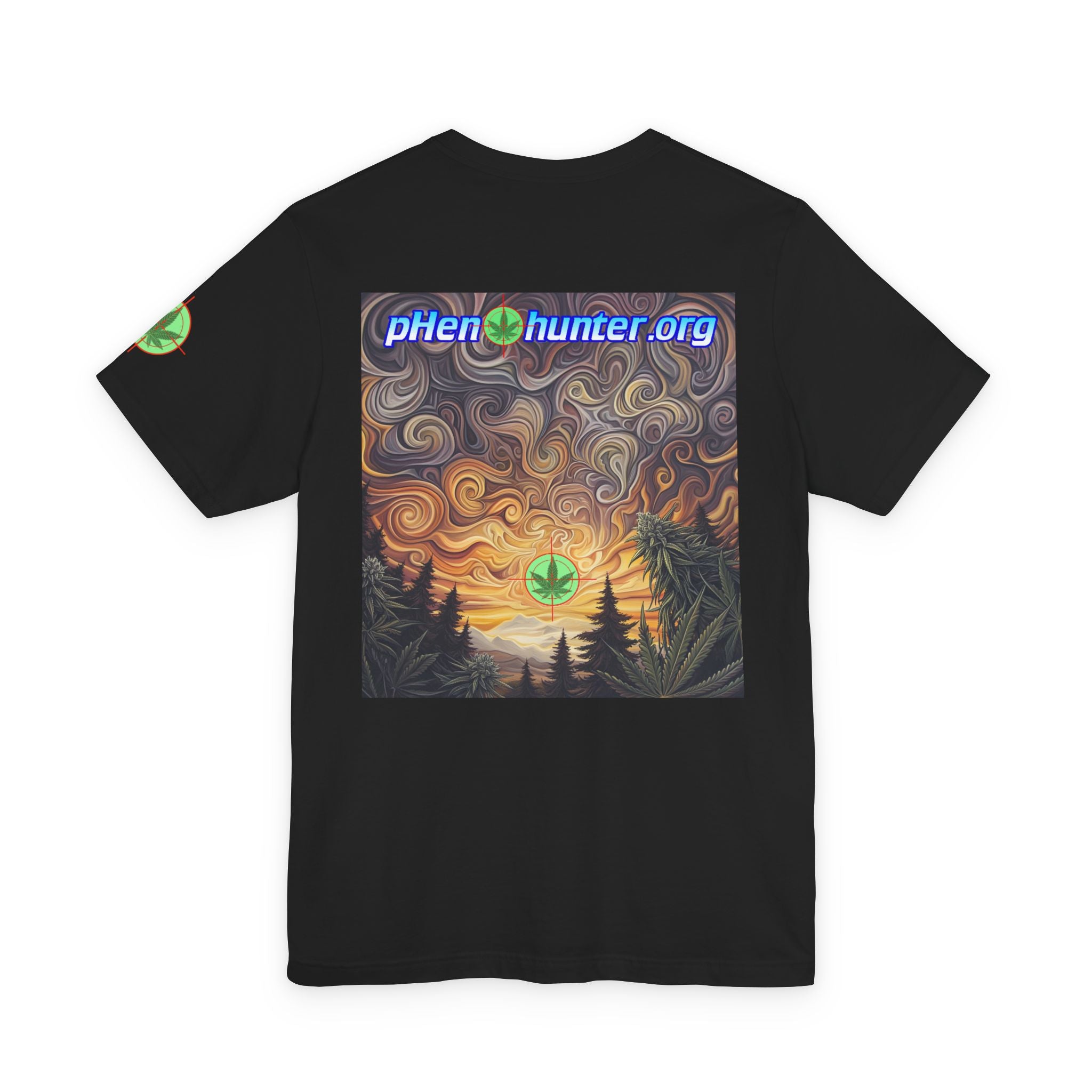 phenoHunter.org Logo T-Shirt — Sunset Graphic Tee